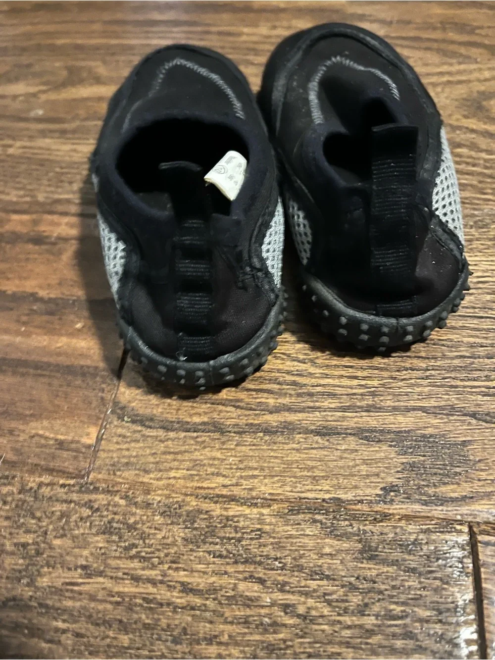 SALE 3/$15 Kids Black Slip-On Water Shoes